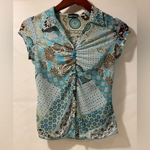 Y2K Wet Seal sheer blouse